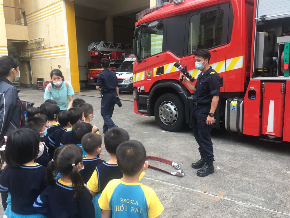 22 23 KG visit The Fire Services Museum 2