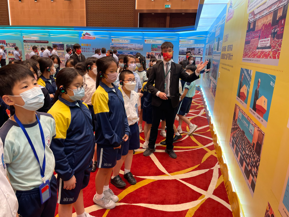 P5 visit National Security Education Exhibition 9